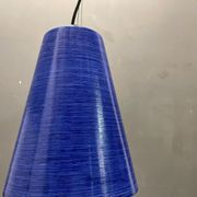 Mid-century italian murano glass light pendants, set of 2