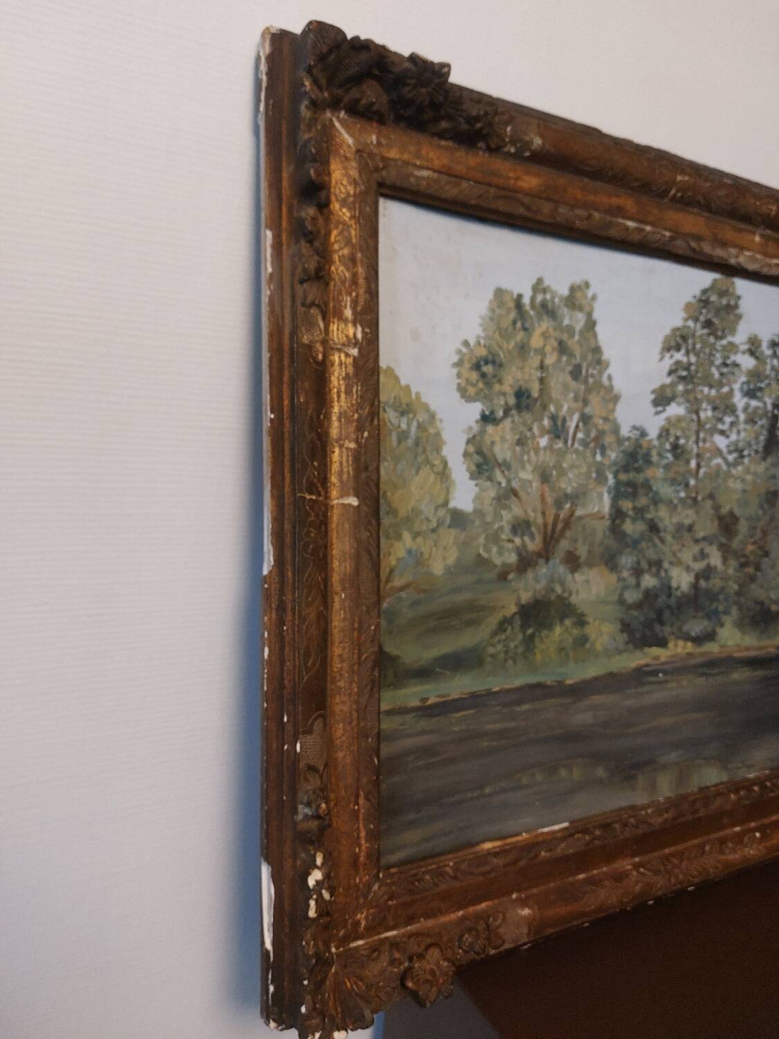 Painting signed "Noury" from the 30s/40s