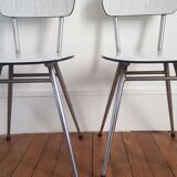 Set of 2 formica chairs