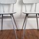 Lot de 2 chaises formica