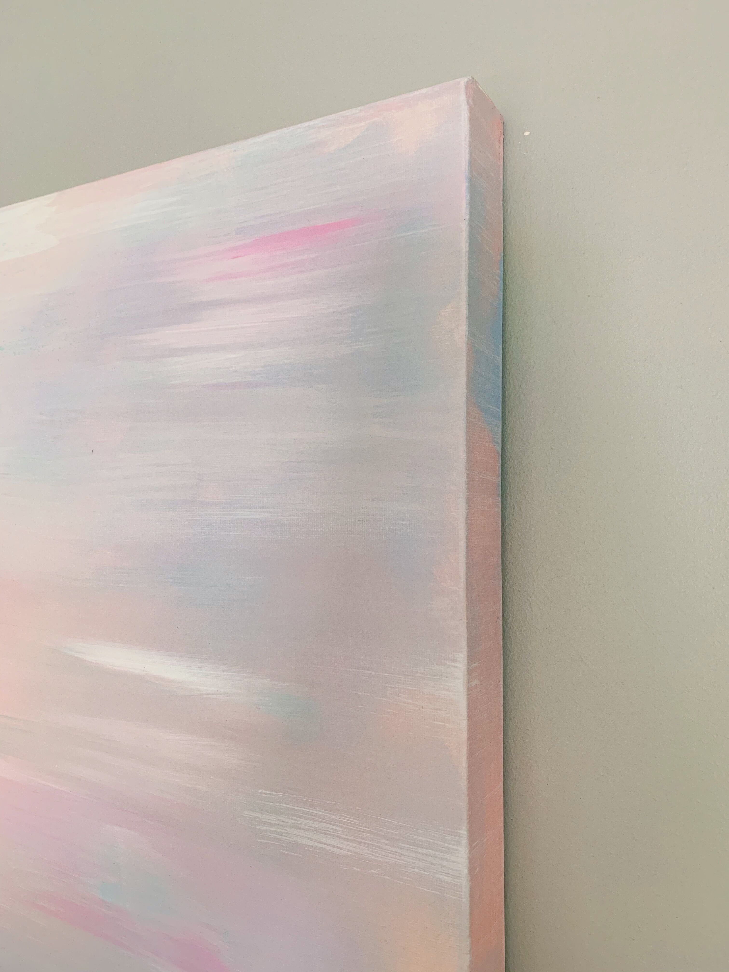 Modern abstract art canvas, Modern Love