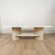 Table basse en travertin