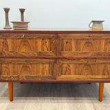 Low Scandinavian cabinet in Rio rosewood