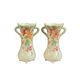 Paire de vases en barbotine St Clément - Réf 1115
