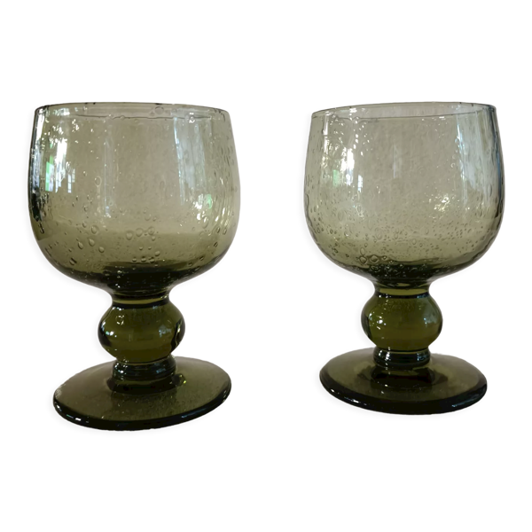 2 verres à cognac