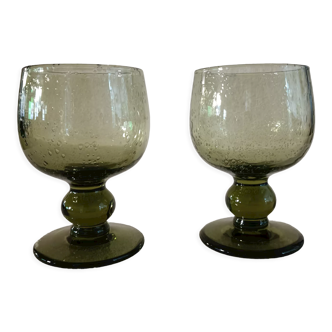 2 verres à cognac