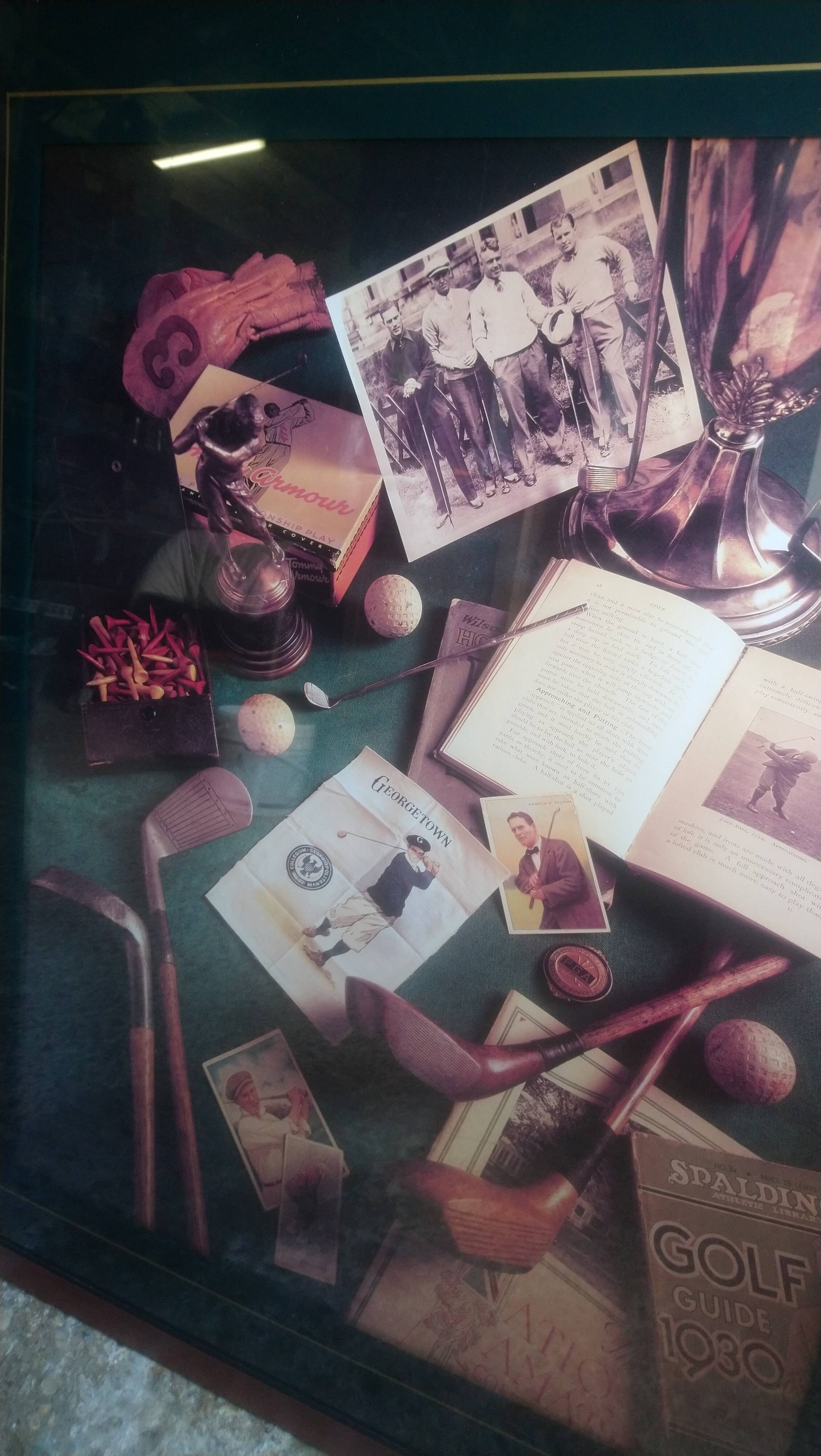 Golf I frame, art print on paper by "Mr. Harrison"