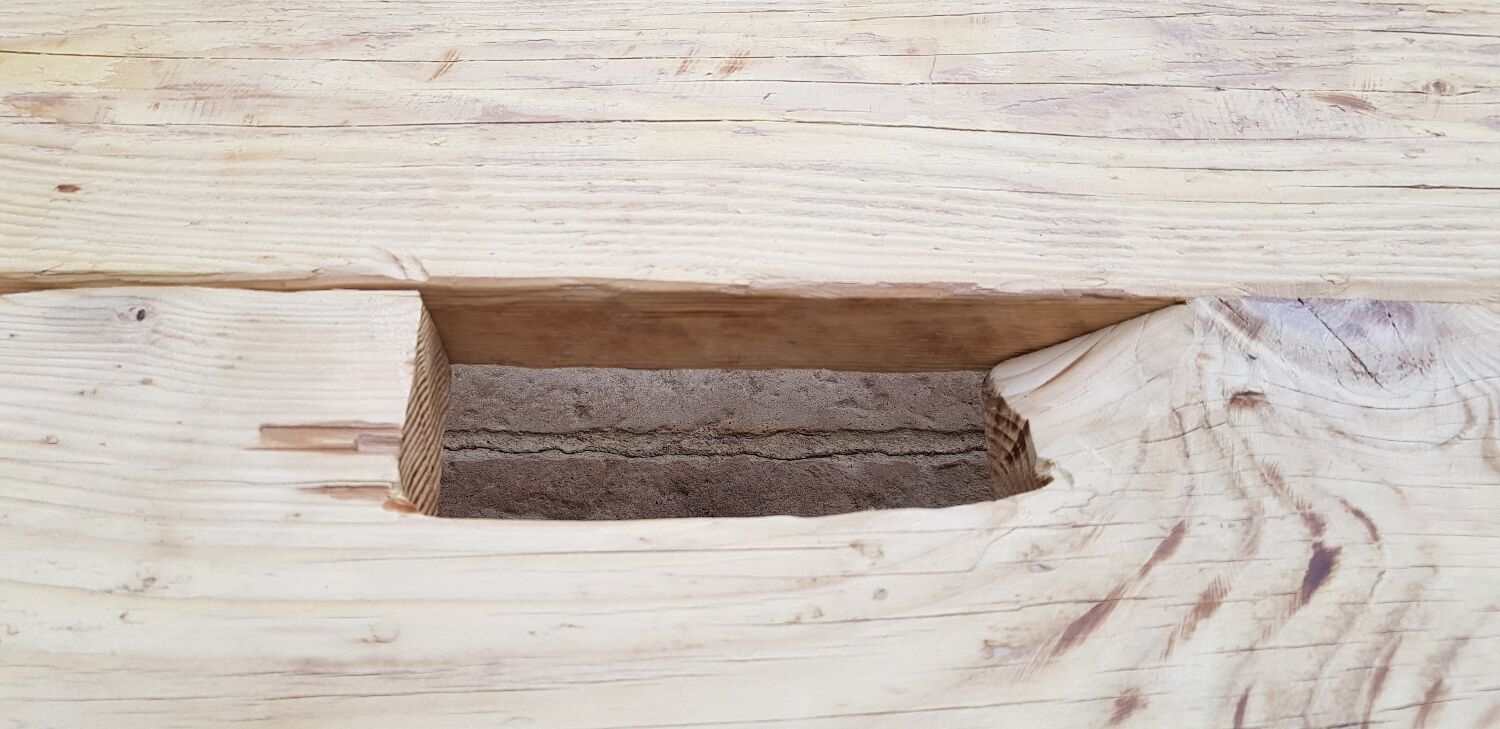 Brutalist coffee table