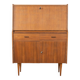 Secrétaire en placage de noyer, années 1950