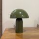 Lampe champignon vert kaki