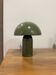 vintage pop retro y2k khaki green mushroom lamp