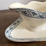 Choisy le roi "Champigny" iron clay sauceboats