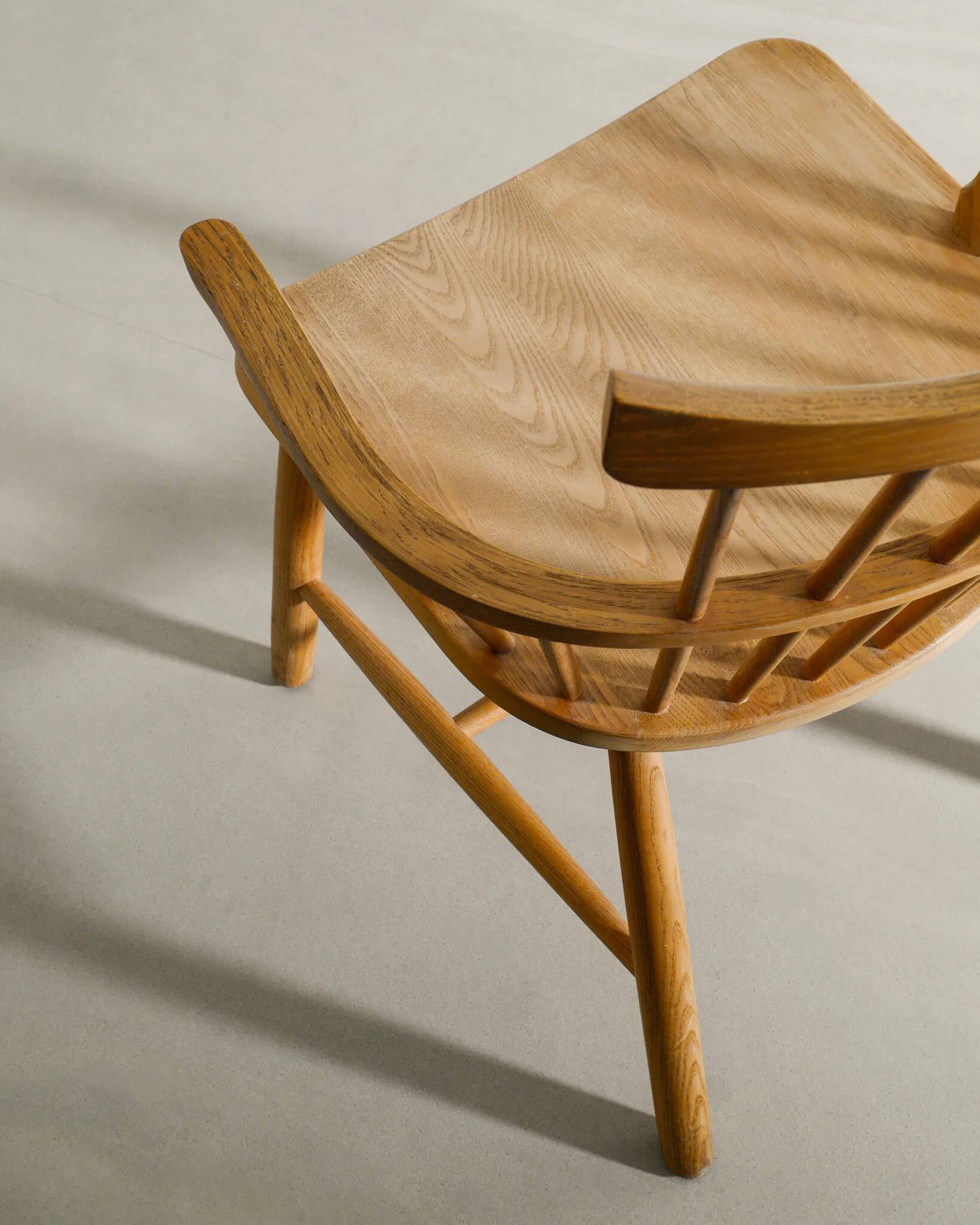 Danish Mid Century Wooden "3250" Windsor Chair by Børge Mogensen, 1960s