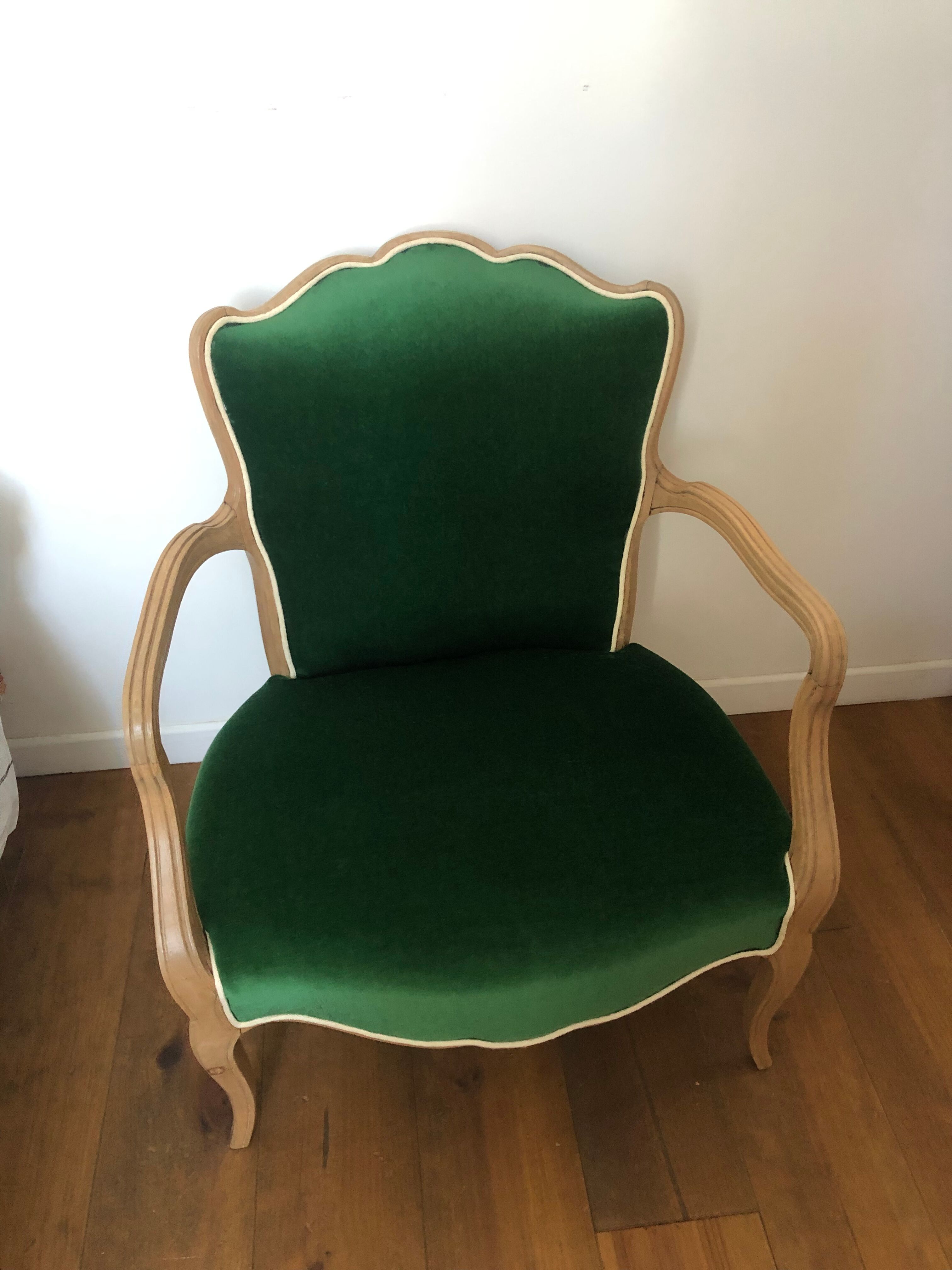 Louis XV style convertible armchair