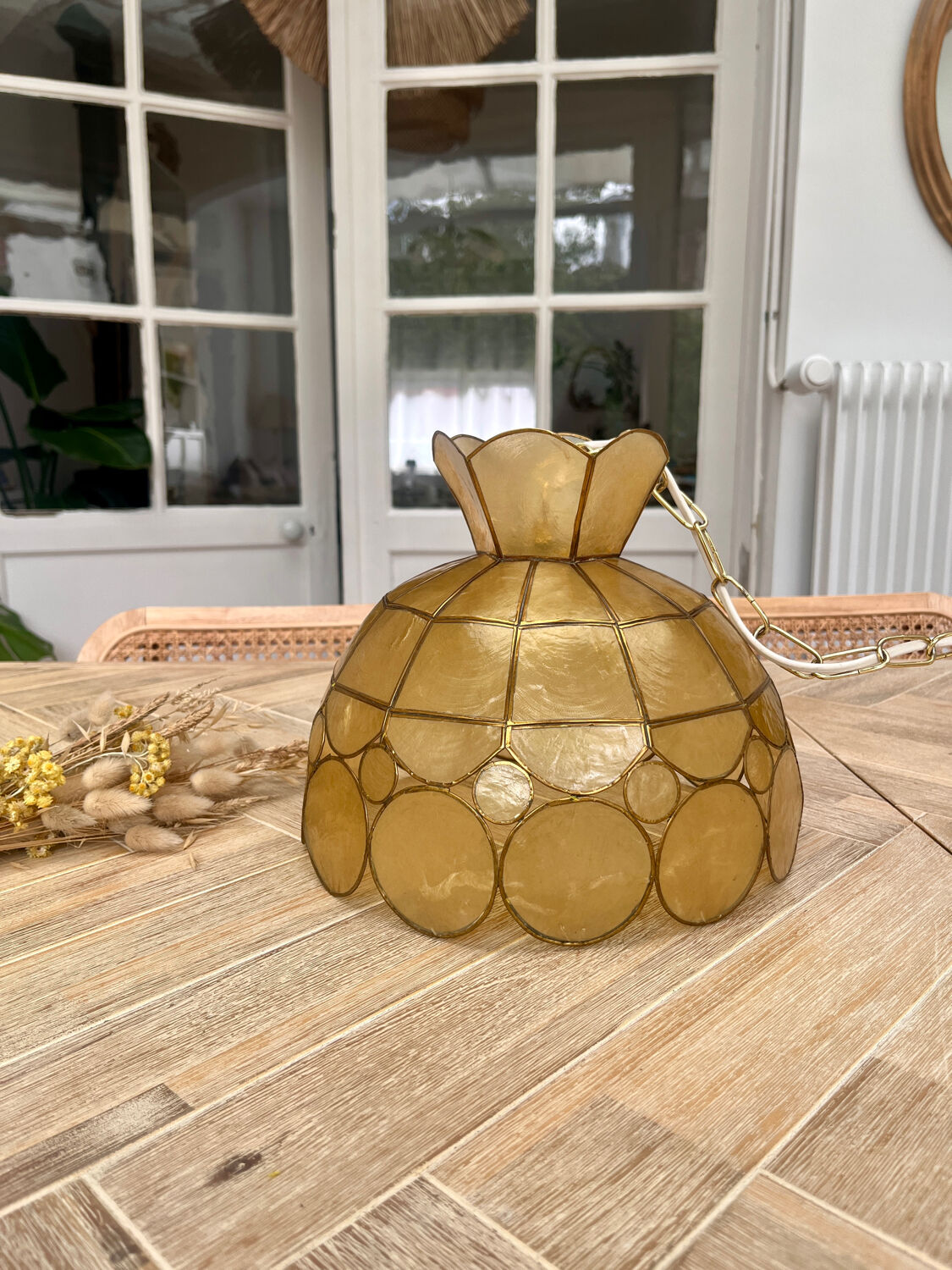 Mother-of-pearl suspension "Champagne"