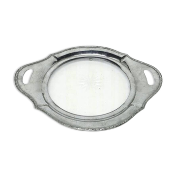 Plateau H1F dans le style Art Nouveau pour verres en cristal