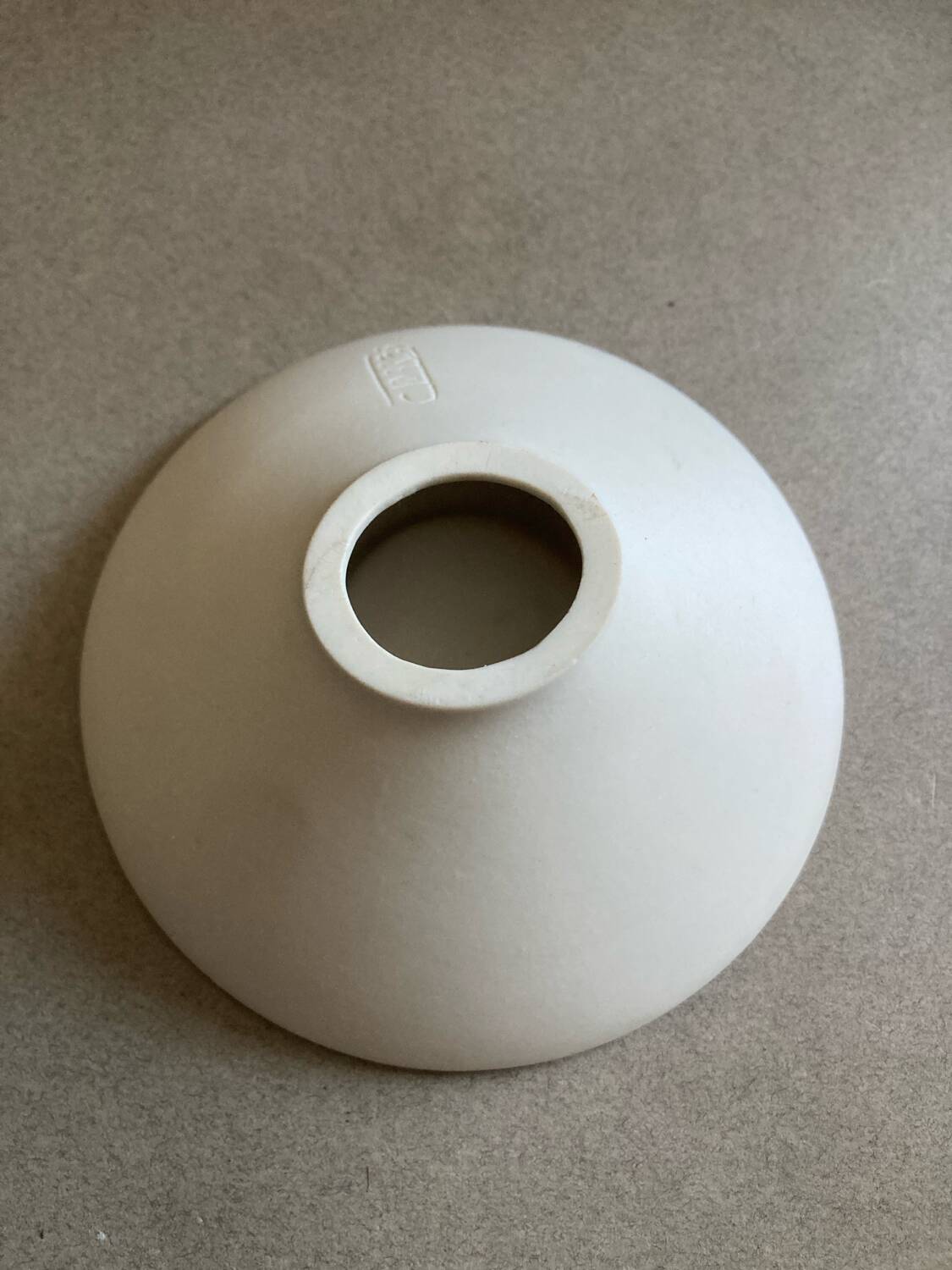 Ceramic candle holder in crystalline glaze