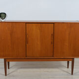 Enfilade danoise en teck, années 1960