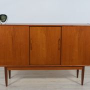 Danish high sideboard in teak, 1960s