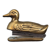 Vintage bronze stapler