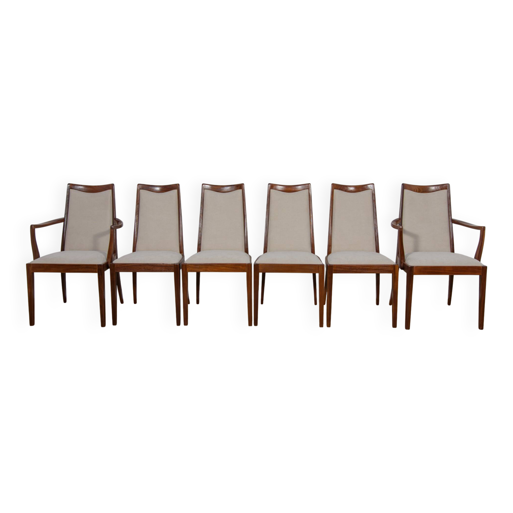 Mid-Century Teak Dining Chairs by Leslie Dandy for G-Plan, United Knigdom.