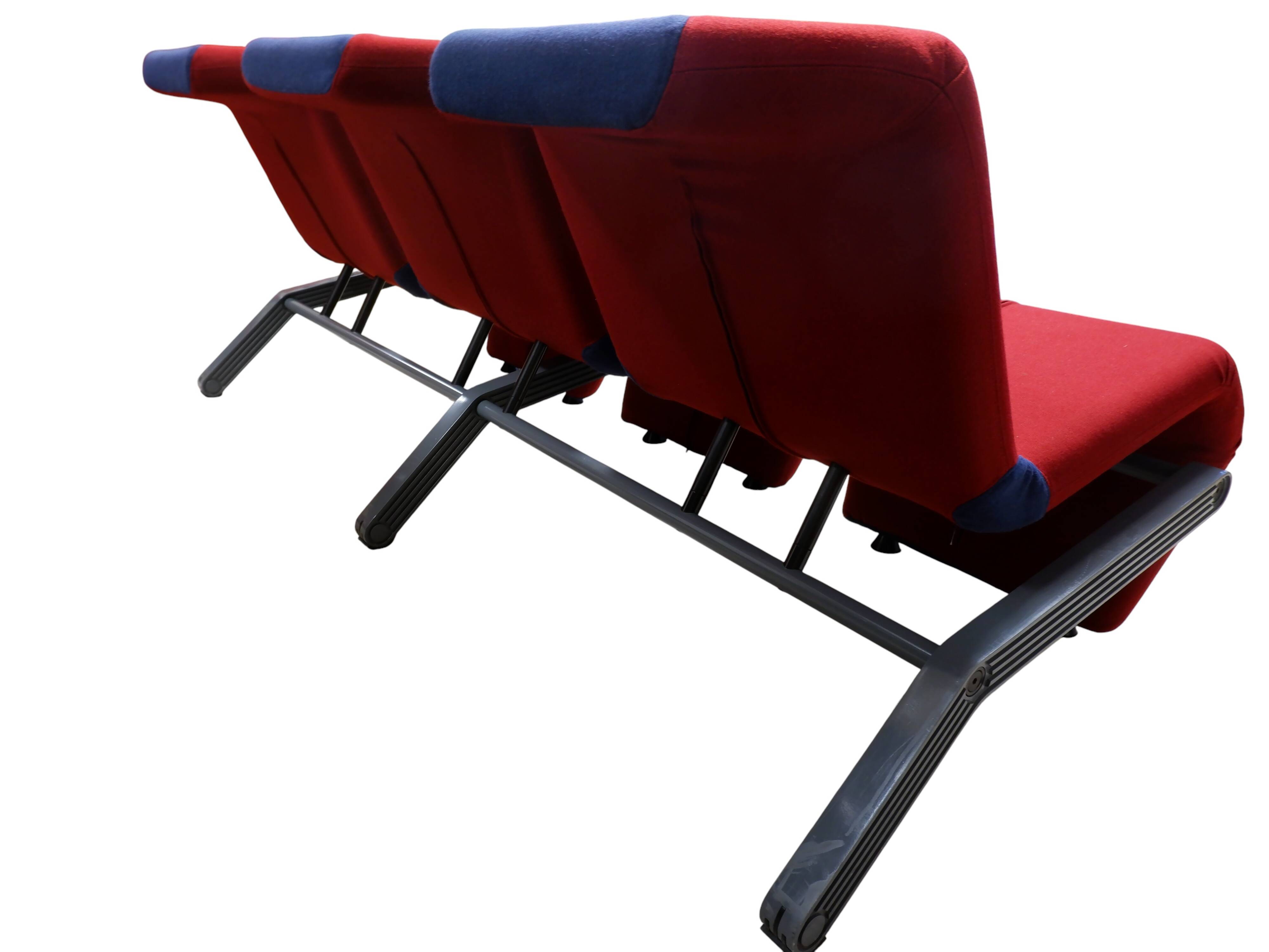 3-seater sofa by Thierry Belt for Artifort, 1980s