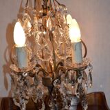 Bronze girandole with tassels