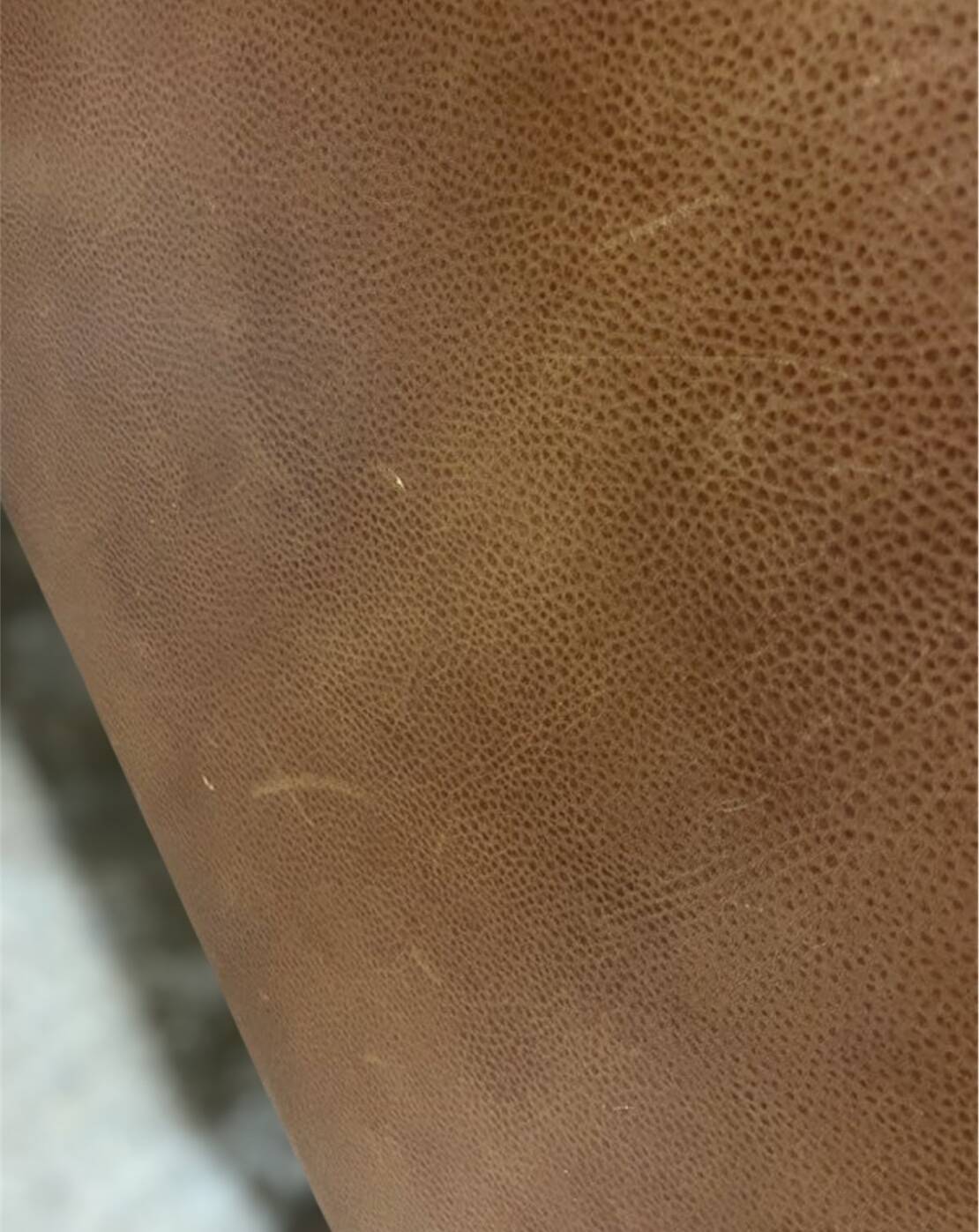 Vintage 2-seater leather sofa