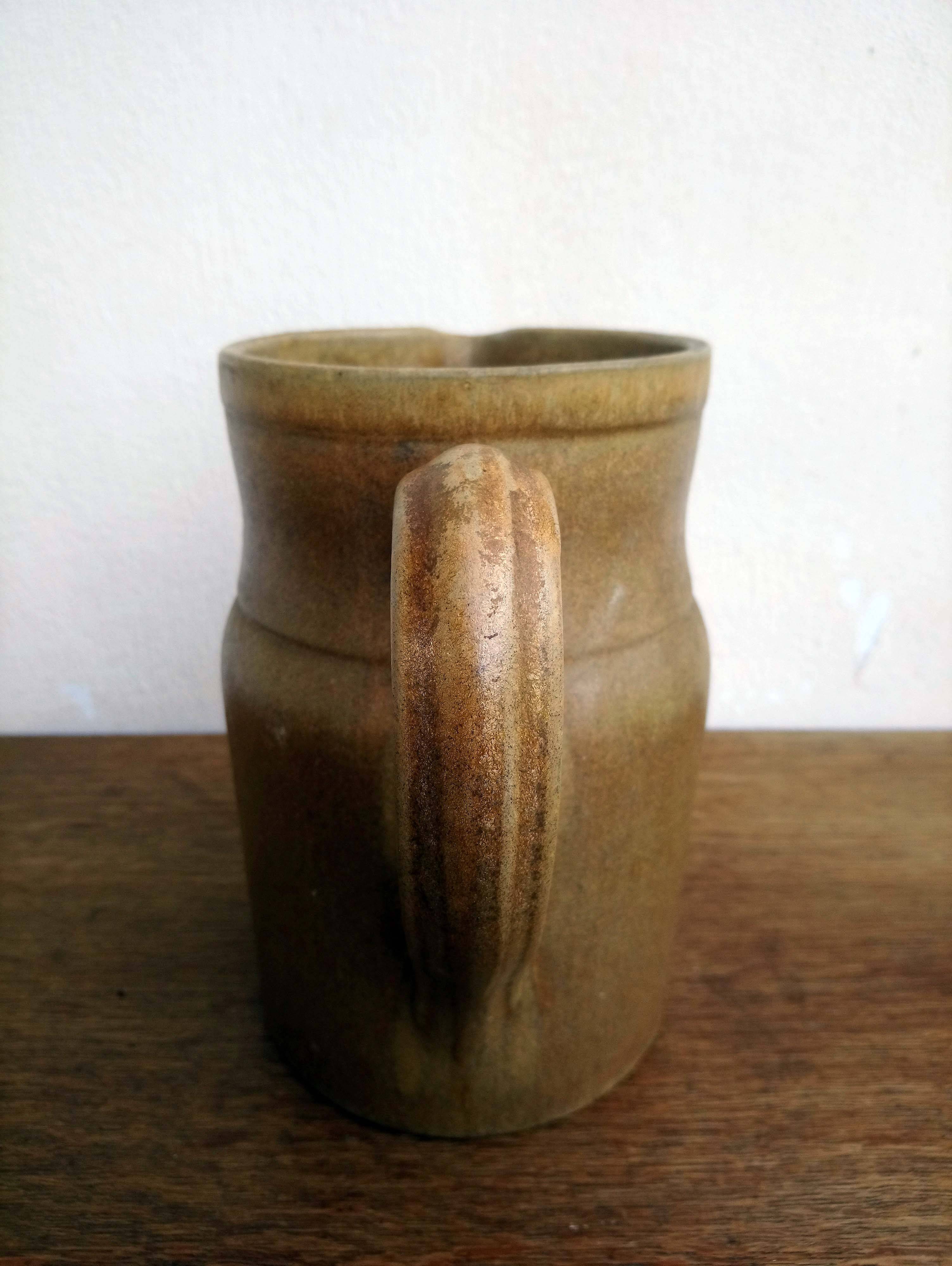 Rare Digoin sandstone pitcher n°4