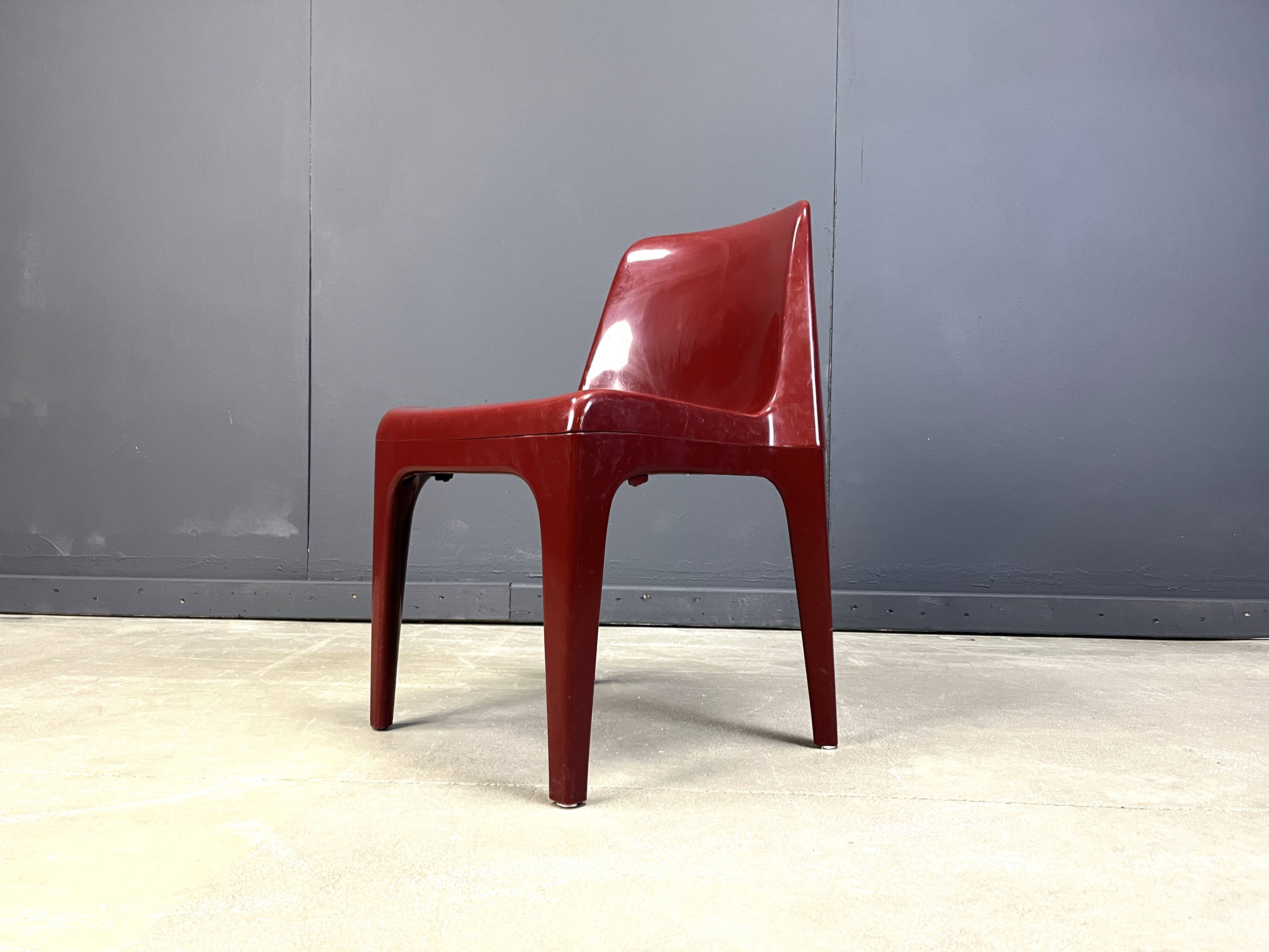 Space age dining chairs by Schroeder Henzelmann, 1970s