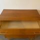 Vintage oak chest of drawers from the 1960s