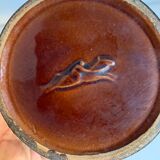 Vintage cigarette holder 1960 Longchamp leather horse - 11 x 10 cm