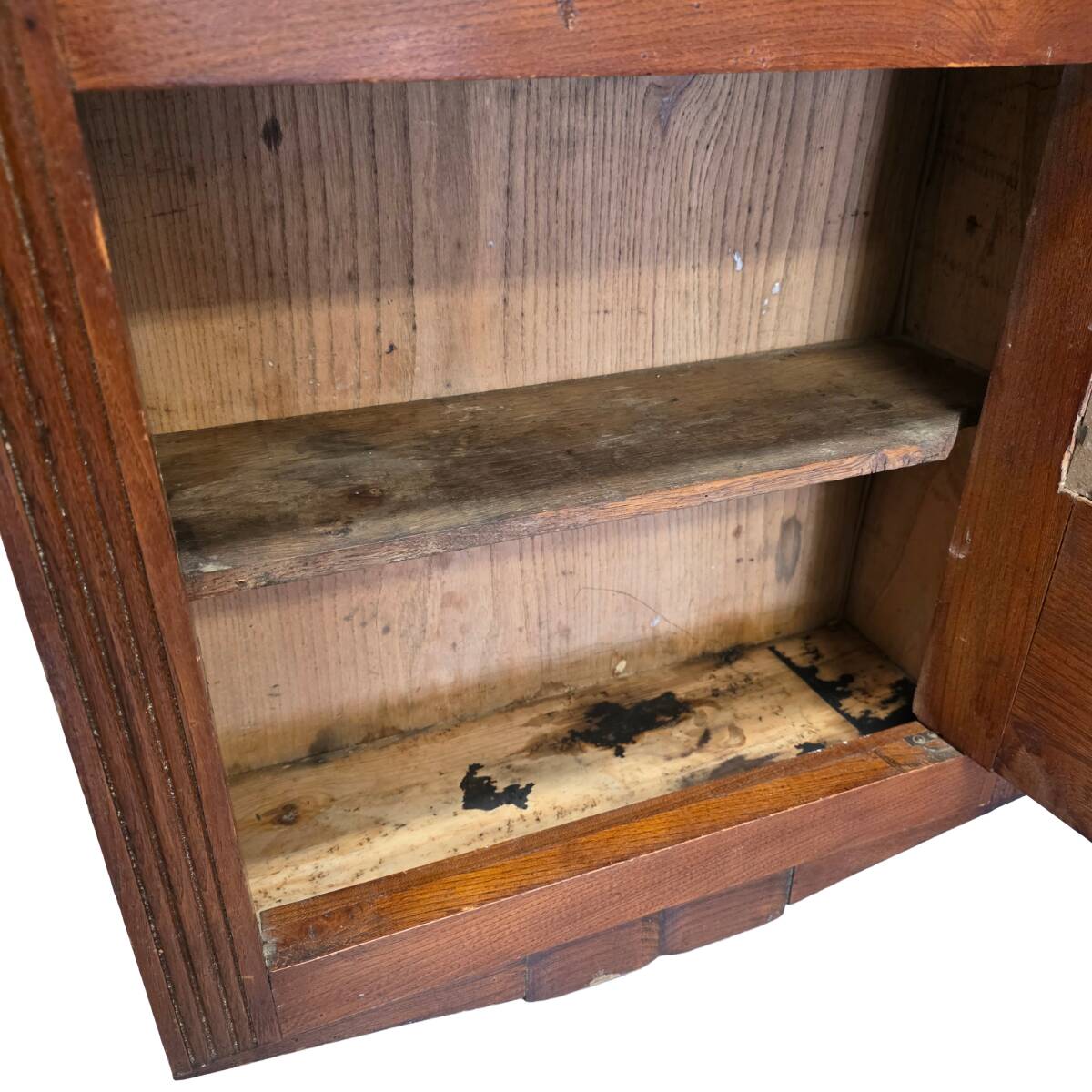 Armoire murale Art déco en bois, France années 1920-30