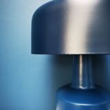 Blue metal lamp