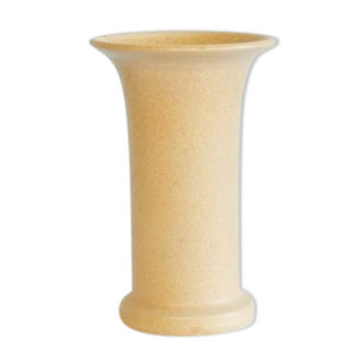 Beige conical vase