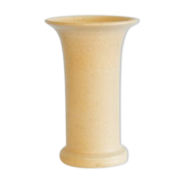 Beige conical vase