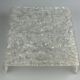 60s 70s ice glass flush mount ceiling lamp by Kaiser Leuchten Germany