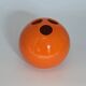 Handcrafted Ceramic Vase Bowling by Enzo Bioli for Il Picchio, 1960s