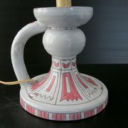 Pied de lampe vintage céramique 1950
