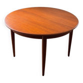 Grande Table ronde / ovale danoise 4 à 7-8 personnes extensible (110 -