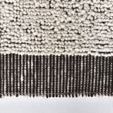 2x8 White Brown Striped Turkish Vintage Runner Rug 68x255Cm SK 242879