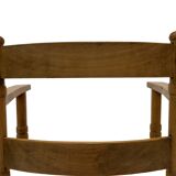 Art Deco chair minimalist oak wicker minimalist design