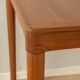 Rare extendable teak dining table by H.W. Klein for Bramin (1960s)