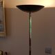 Postmodern design halogen floor lamp with dimmer, Italian, Made in France.