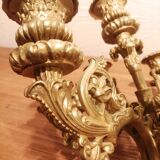 Paire d'appliques en bronze