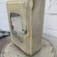 Medicine cabinet in mirror painted sheet metal