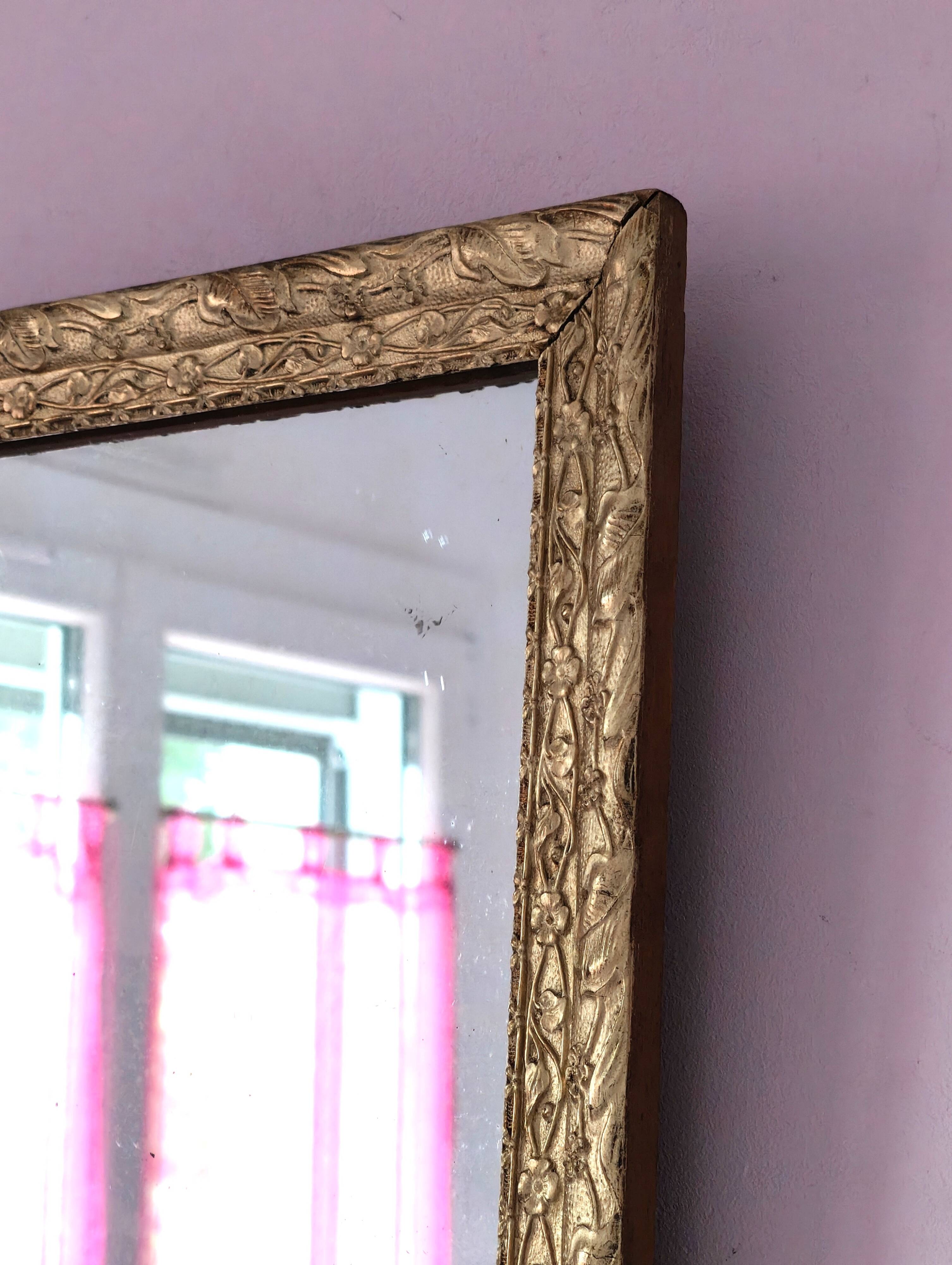 Miroir rectangulaire Art déco