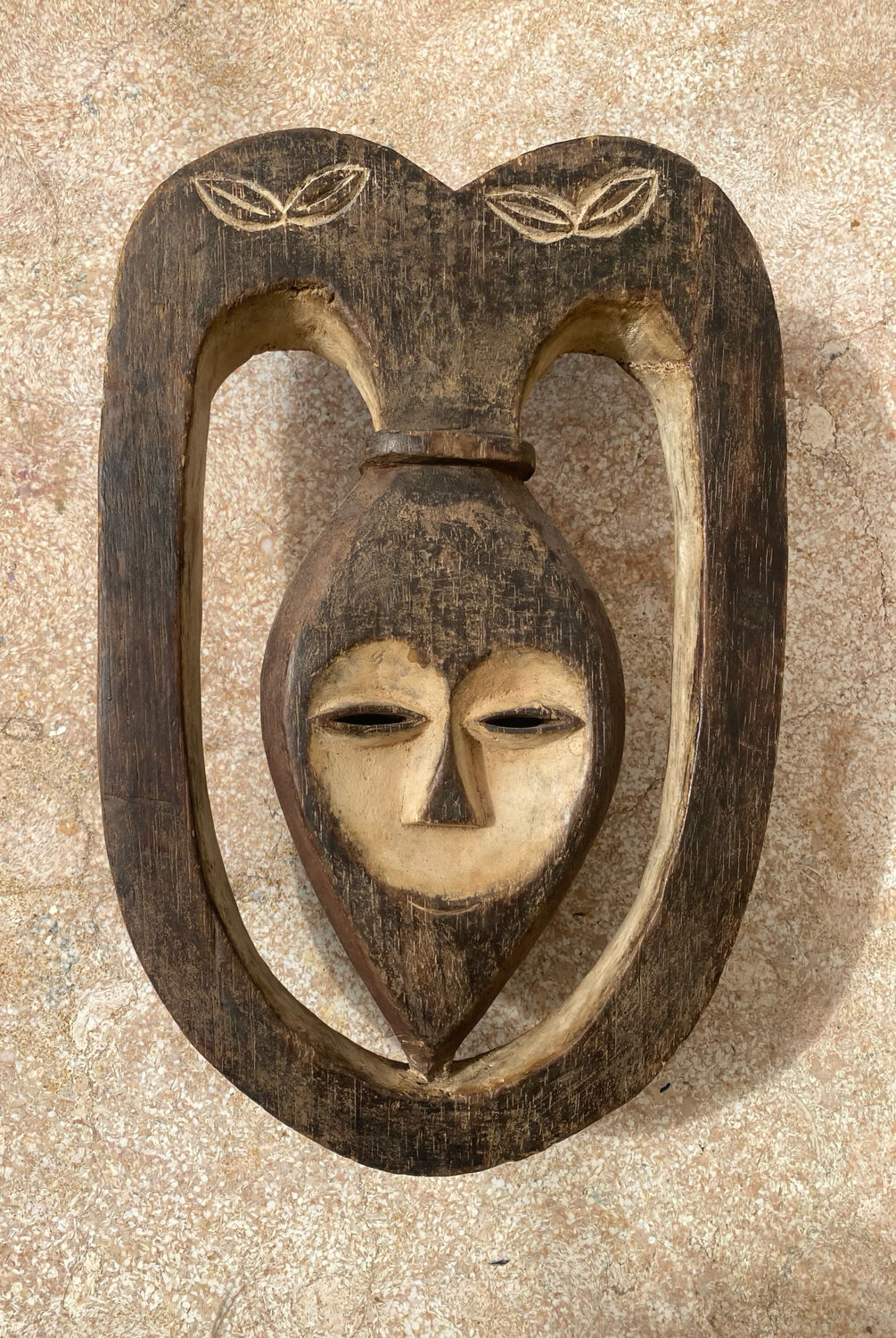 Ancient Kwele mask