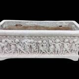 Pair of planters with character decor