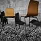 Suite de 6 Chaises Pierre Guariche modèle Papyrus Édition Steiner 1950